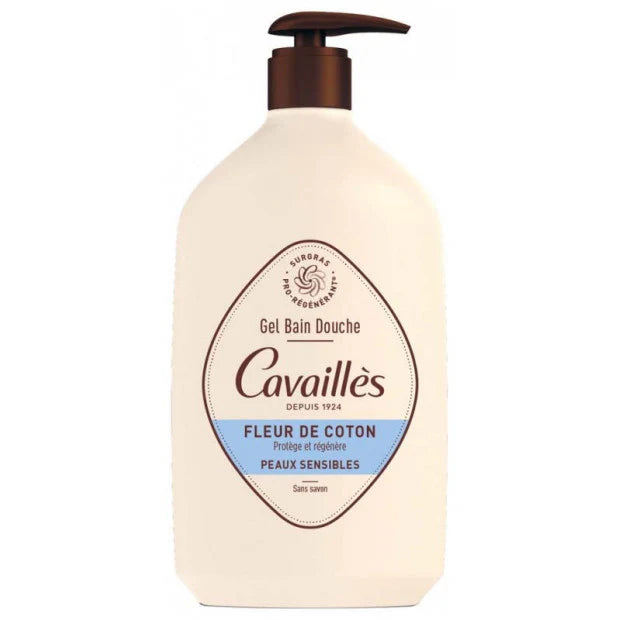 Cavailles Gel Bain Douche Fleur De Coton 100 Ans 1L