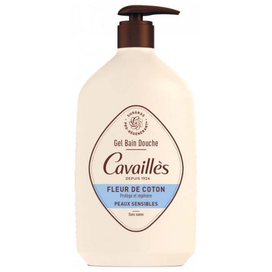 Cavailles Gel Bain Douche Fleur De Coton 100 Ans 1L