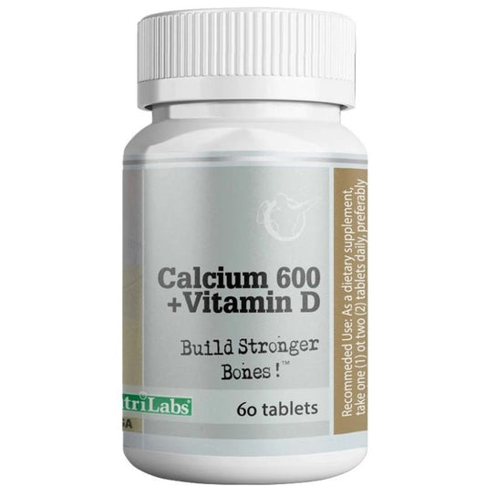 Calcium 600 Vitamin D+ (60 Tablets)
