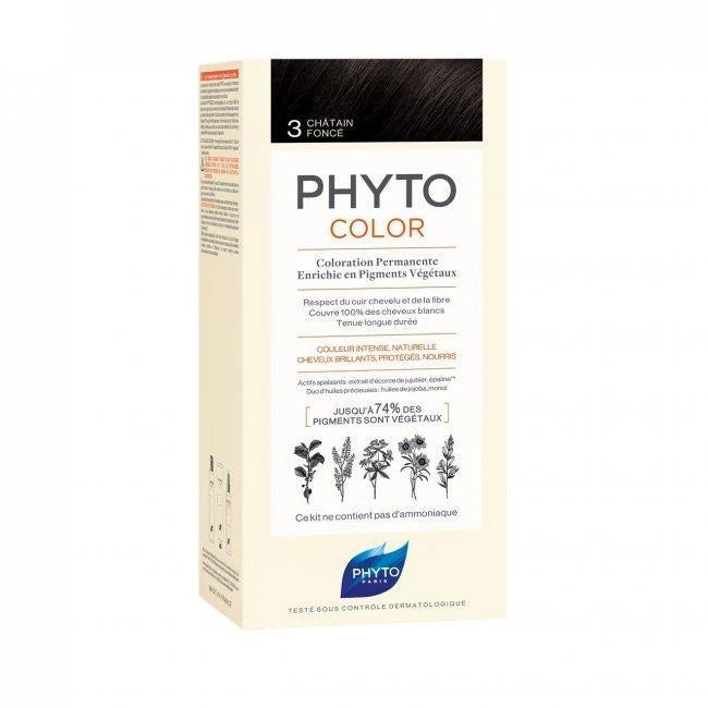 New Phytocolor 3 Dark Brown