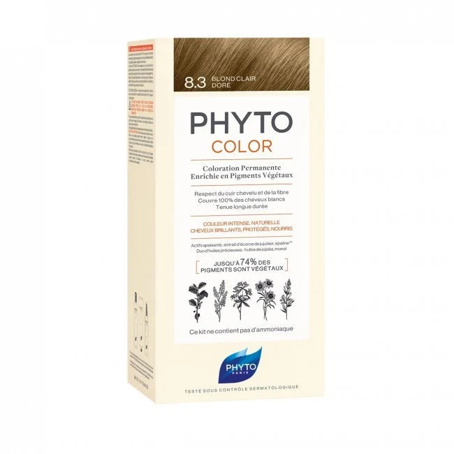 New Phytocolor 8.3 Light Golden Blonde