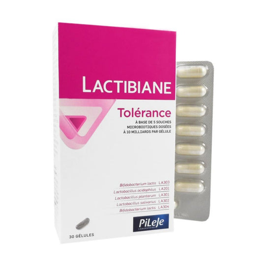 Pileje Lactibiane Tolerance 30 Caps