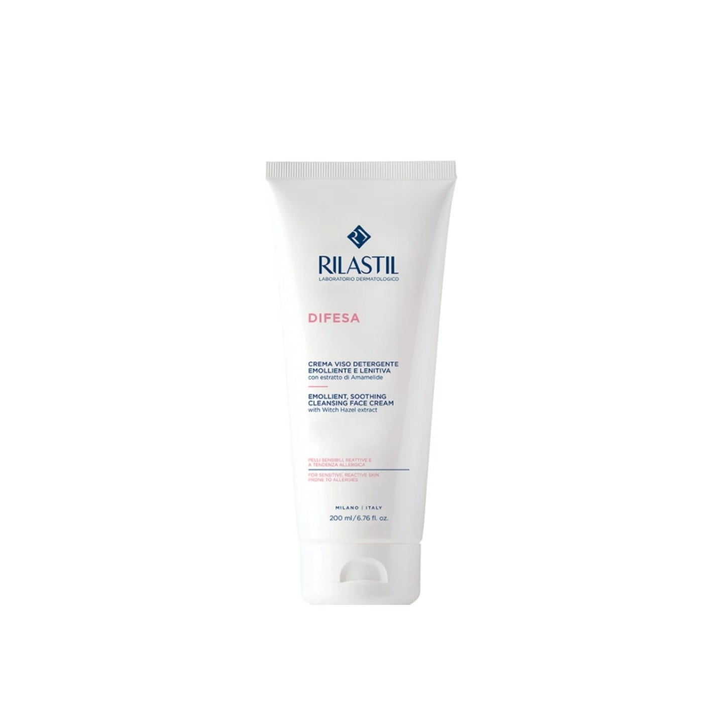 Difesa Emollient And Soothing Cleansing Face Cream 200ml