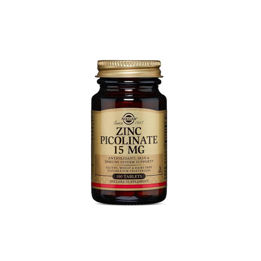 Solgar Zinc Picolinate 15 mg