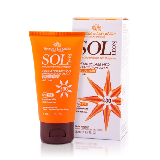 SOL LEON SUN PROTECTION FACE CREAM SPF 30 50 ML