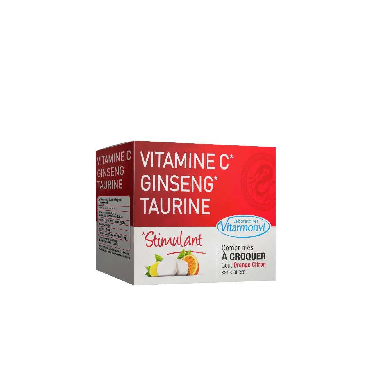 Vitarmonyl Vitamine C Ginseng Taurine 24 Tabs