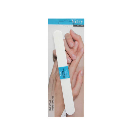 Nail File Mylar White  # 80 (Asia) Blister